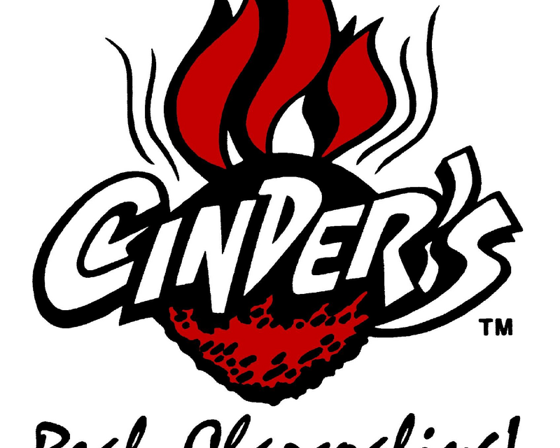 Cinder's Charcoal Grill West logo