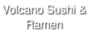 Volcano Sushi & Ramen logo